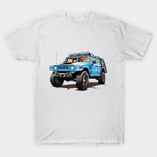 Hummer Off-road Blue T-Shirt